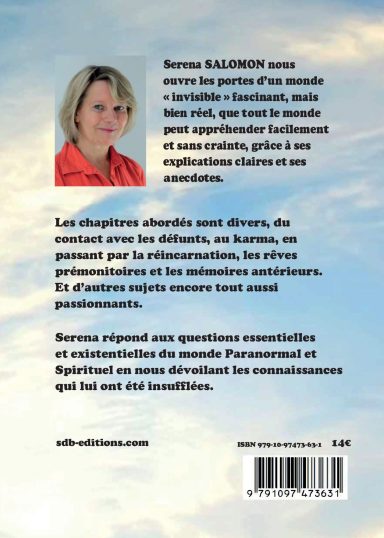 Sur le Chemin du Paranormal medium serena salomon 9791097473631